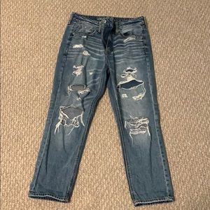 American eagle Hi-rise tom girl jeans